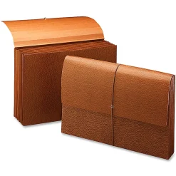 Smead® Expanding Wallet, Legal Size, 5 1/4" Expansion, 30% Recycled, Redrope