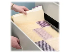 Smead® File Folders, Letter Size, 1/3 Cut, Manila, Pack Of 100 (10330)