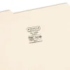 Smead® File Folders, Reinforced Tab, 1/3 Cut, Left Position, Letter Size, Manila, Box Of 100