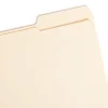 Smead® File Folders, Reinforced Tab, 1/3 Cut, Right Position, Letter Size, Manila, Box Of 100