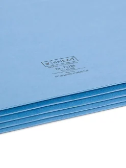 Smead® File Pocket Expanding Color Pockets, 3 1/2" Expansion, Letter Size, Blue