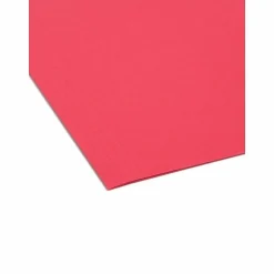 Smead® Hanging File Folders, 1/5-Cut Tab, Letter Size, Assorted Primary Colors, Box Of 25 (64059)