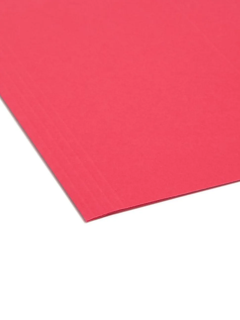 Smead® Hanging File Folders, Letter Size, Red, Box Of 25 Folders