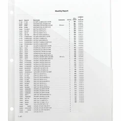 SmeadĀ® Inndura 3-Hole Poly Slash Jackets, 9 1/4" x 11 1/4", Clear, Pack Of 5