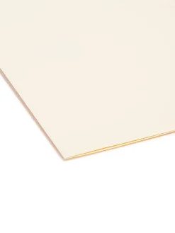 Smead® Interior Folders, 1/3 Cut, Letter Size, Manila, Box Of 100