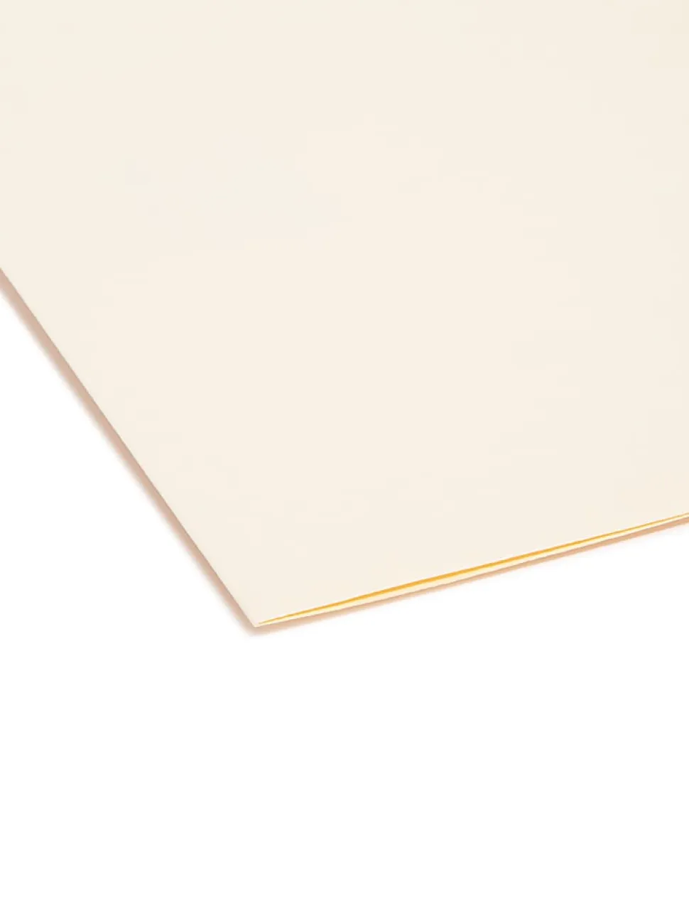 Smead® Interior Folders, 1/3 Cut, Letter Size, Manila, Box Of 100