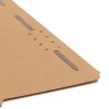 Smead® Kraft Reinforced Tab Fastener Folders, 3/4" Expansion, 8 1/2" x 11", Letter, Brown, Box of 50