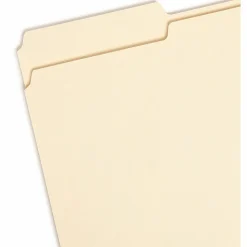 Smead® Manila File Folders, Legal Size, 1/3 Cut, Box Of 100