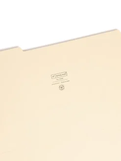 Smead® Manila File Folders, Legal Size, 1/3 Cut, Box Of 100