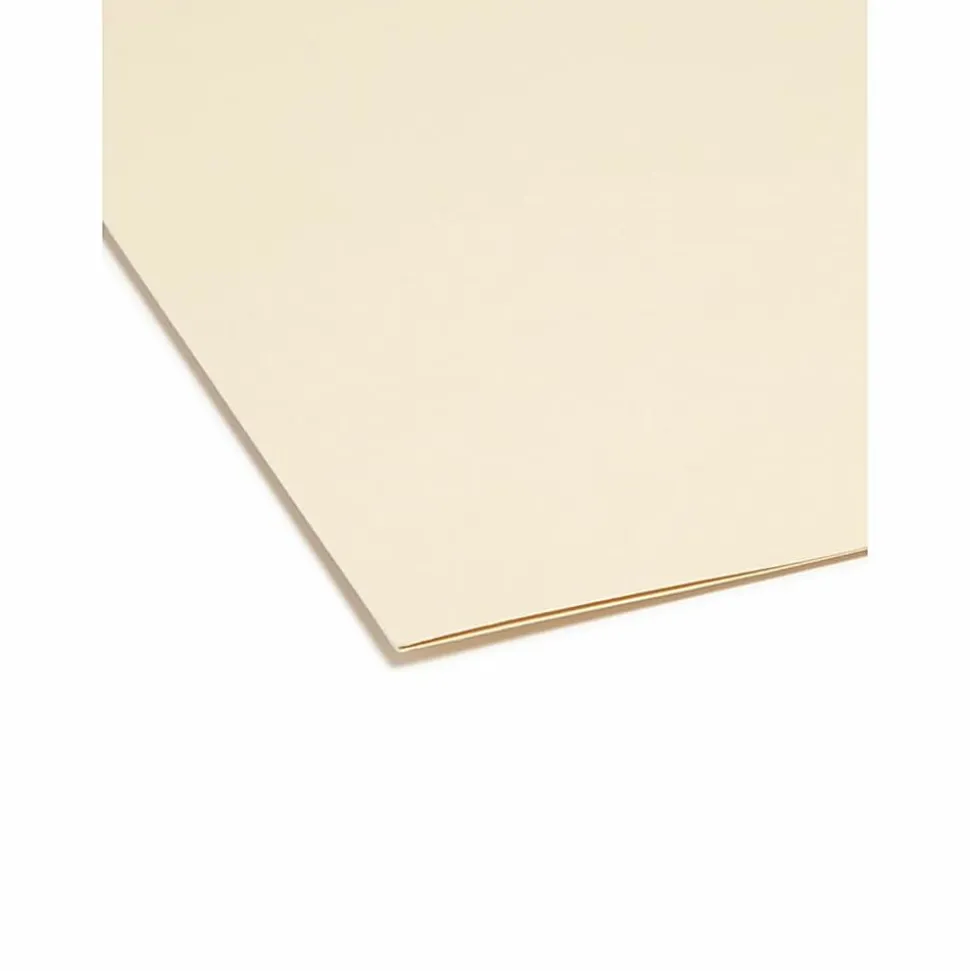 Smead® Manila File Folders, Legal Size, 1/3 Cut, Box Of 100