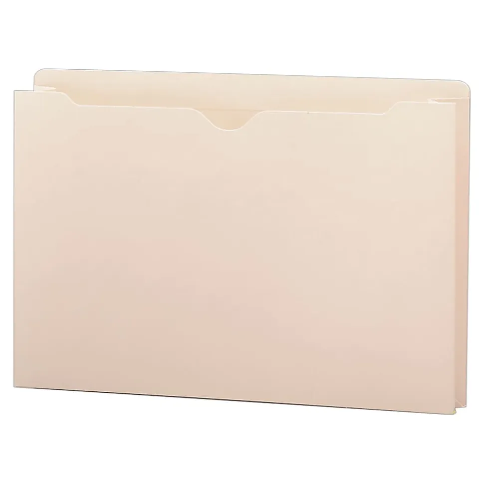 Smead® Manila File Jackets, 1 1/2” Expansion, Legal Size, Box Of 50