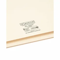 Smead® Manila File Jackets, 1 1/2” Expansion, Legal Size, Box Of 50