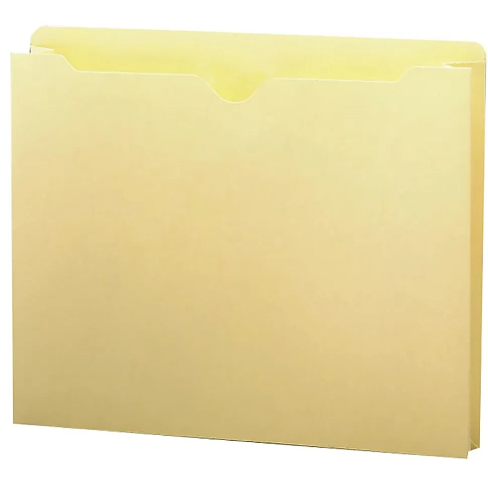 Smead® Manila File Jackets, 2" Expansion, Letter Size, Box Of 50 Jackets