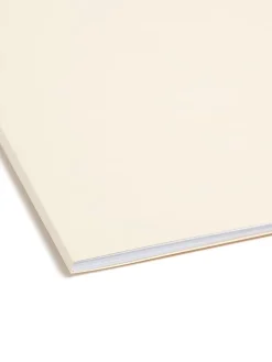 Smead® Manila Folders With SafeSHIELD® Coated Fasteners, Letter Size, Box Of 50