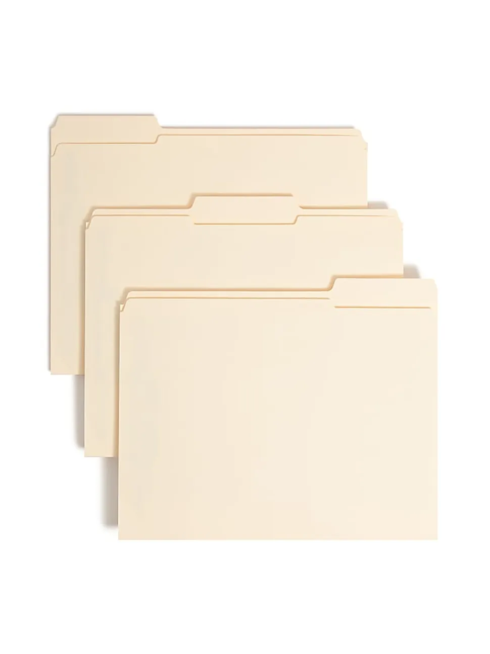 Smead® Manila Folders With SafeSHIELD® Coated Fasteners, Letter Size, Box Of 50