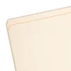 Smead® Manila Reinforced Tab Fastener Folders, 3/4" Expansion, 8 1/2" x 11", Letter, Manila, Box of 50