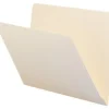 Smead® Manila Single-Ply End-Tab Folders, Letter Size, Straight Cut, Pack Of 100
