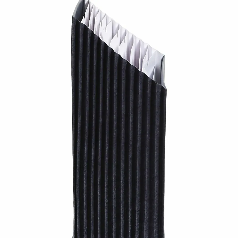 Smead® 12-Pocket Stadium® File, Letter Size, 10% Recycled, Navy