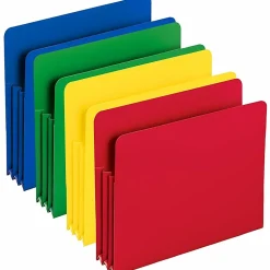 Smead® Poly Expanding File Pockets, 3 1/2