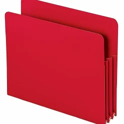 Smead® Poly Expanding File Pockets, Letter Size, 3 1/2