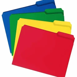 Smead® Poly File Folders, 9 1/2