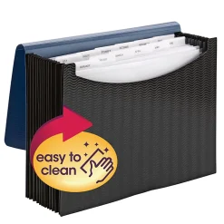 Smead® Poly Frequency Expanding File, 12 Pockets, 9 1/2