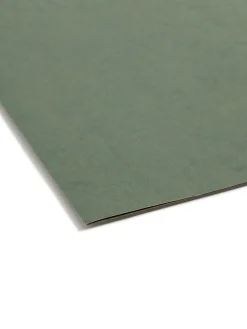 SmeadĀ® Premium Box-Bottom Hanging File Folders, 3" Expansion, Legal Size, Standard Green, Box Of 25 Folders
