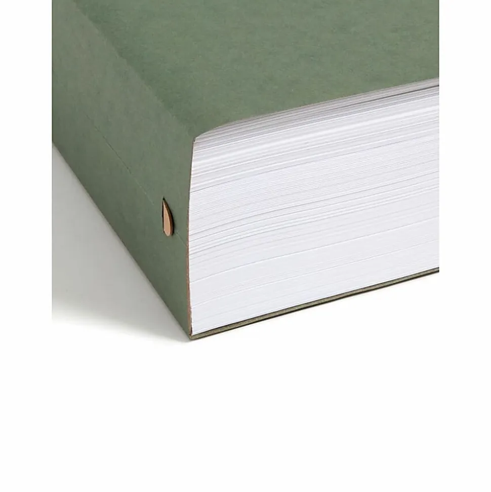 Smead® Premium Box-Bottom Hanging File Folders, 3" Expansion, Legal Size, Standard Green, Box Of 25 Folders