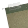 Smead® Premium-Quality Hanging Folders, 1/5-Cut Tabs, Letter Size, Standard Green, Pack Of 25 Folders