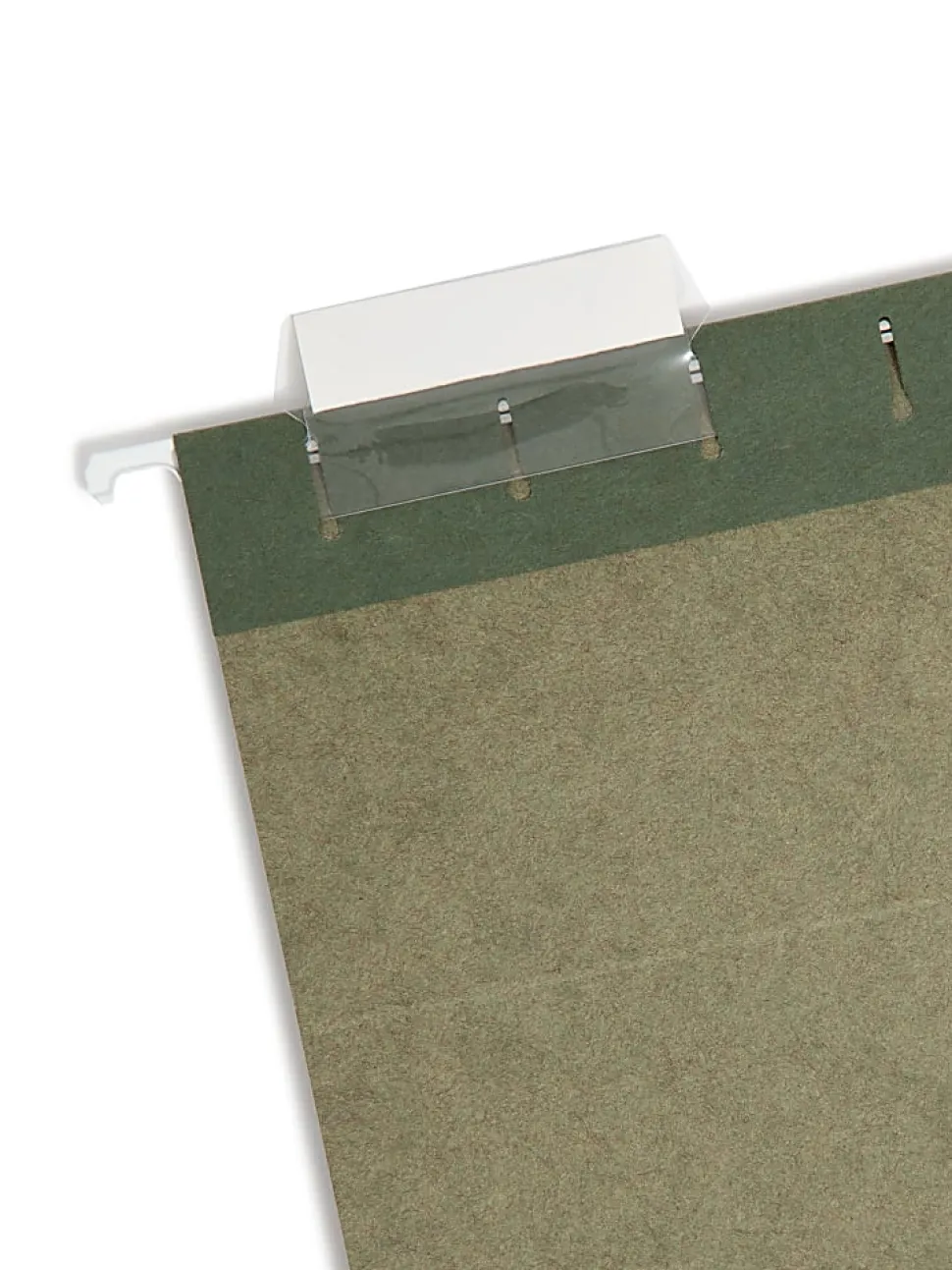 Smead® Premium-Quality Hanging Folders, 1/5-Cut Tabs, Letter Size, Standard Green, Pack Of 25 Folders