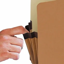 Smead® Redrope Easy-Access Top-Tab File Pockets, 10" x 11 3/4", Letter Size, 3 1/2" Expansion, 30% Recycled, Pack Of 25