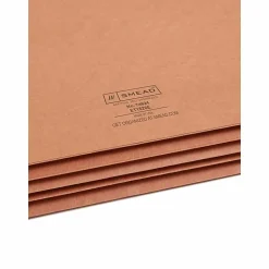 Smead® Redrope End-Tab File Pockets, Legal Size, 3 1/2