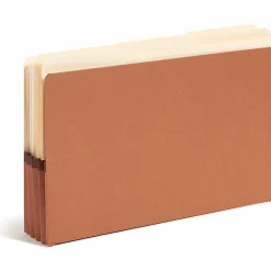 Smead® Redrope End-Tab File Pockets, Legal Size, 3 1/2