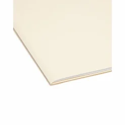 Smead® Reinforced Tab File Folders, Letter Size, 1/3 Cut, Manila, Box Of 100 (10334)
