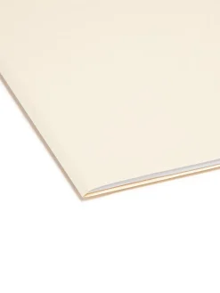 Smead® Reinforced Tab File Folders, Legal Size, 1/3 Cut, Manila, Box Of 100