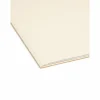 Smead® Reinforced Tab Manila File Folders, Letter Size, Straight Cut, Box Of 100