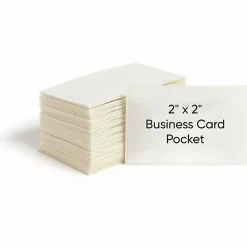 Smead® Self-Adhesive Poly Pockets, 3