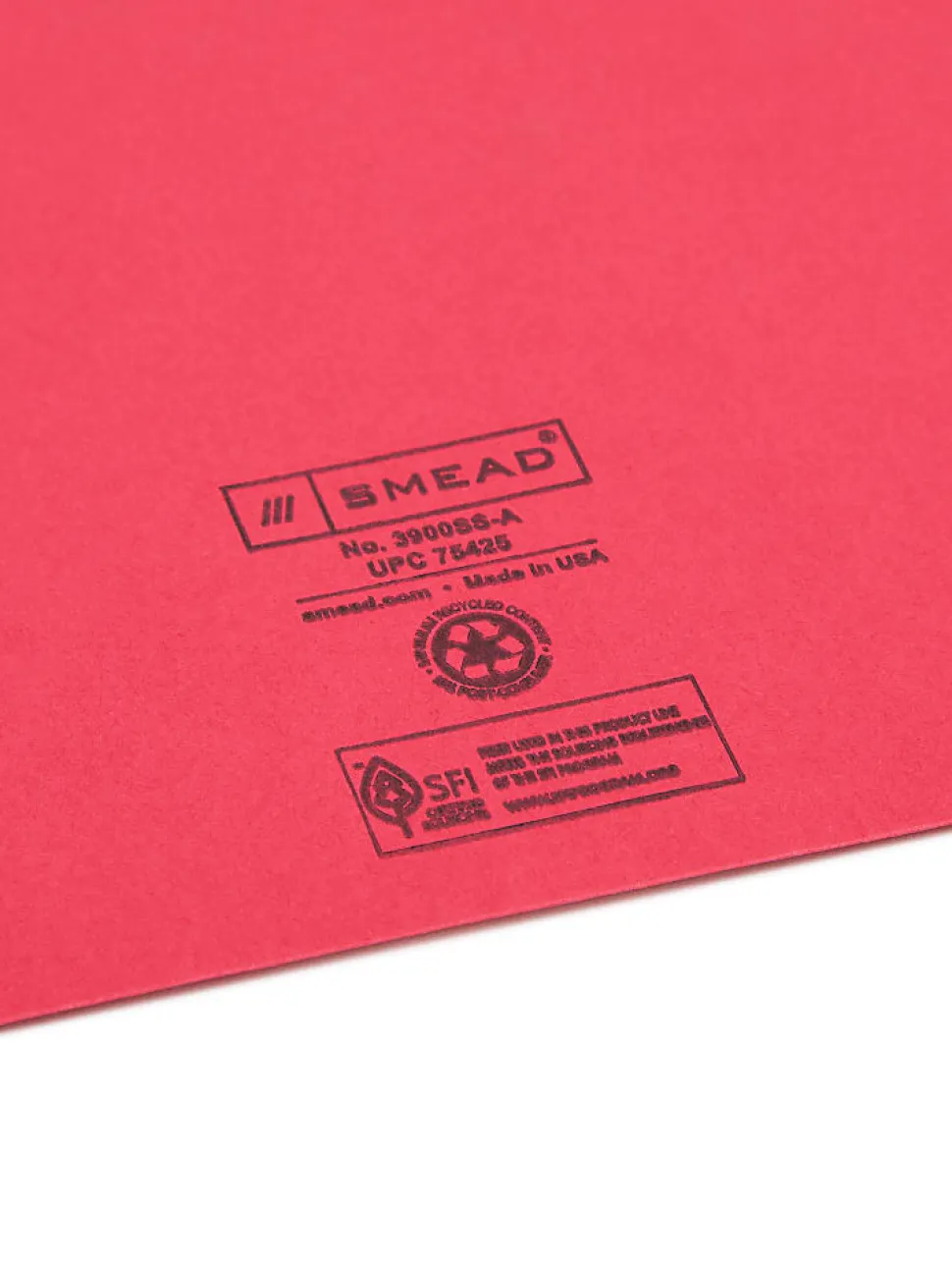 Smead® Slash File Jackets Convenience Pack, 9 1/2" x 11 3/4", Assorted Colors (No Color Choice), Pack Of 25