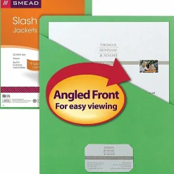 Smead® Slash File Jackets Convenience Pack, 9 1/2