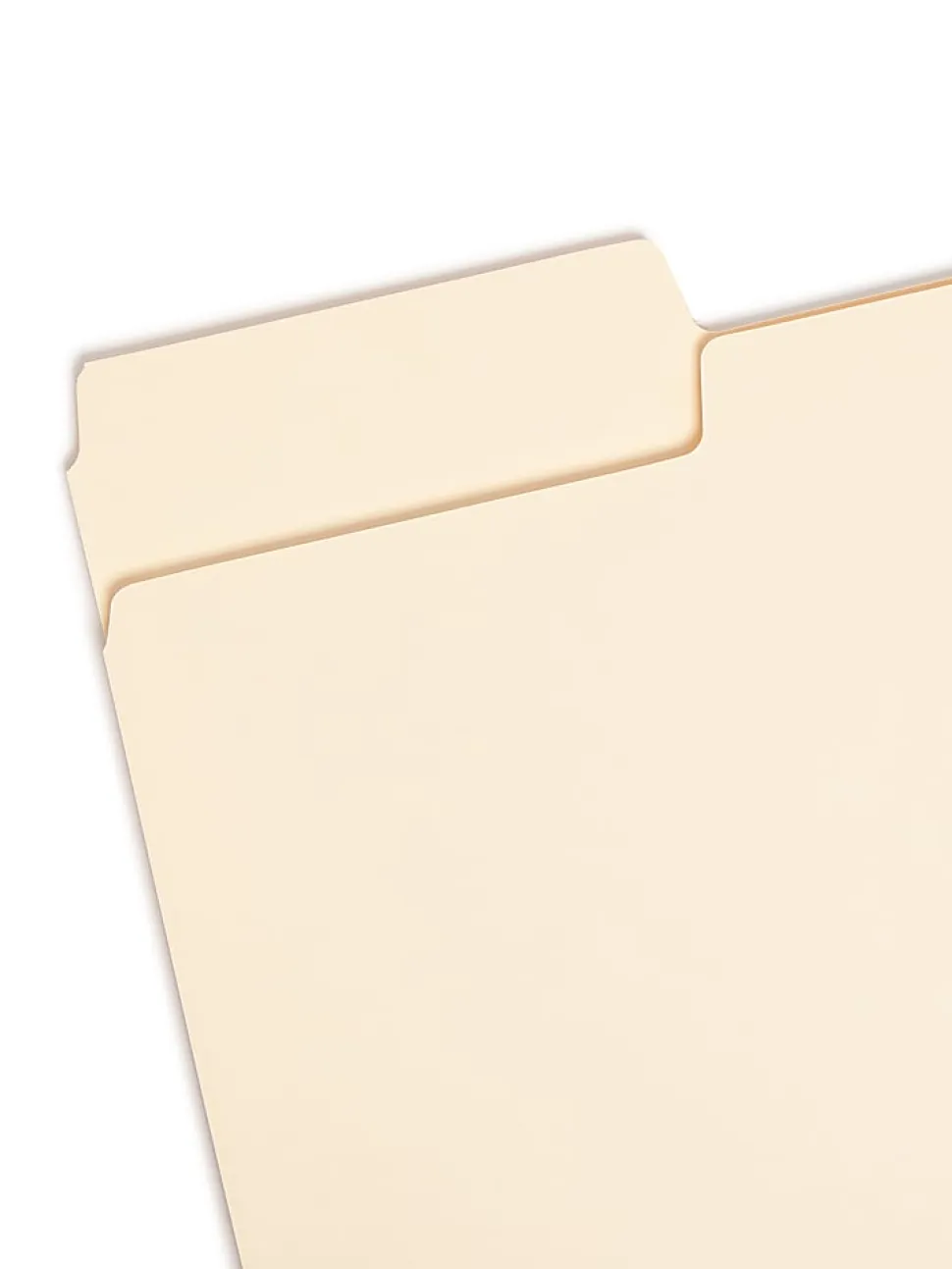 Smead® SuperTab® Heavyweight File Folders, Legal Size, 1/3 Cut, Manila, Box Of 50