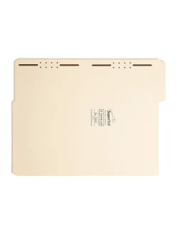 SmeadĀ® SuperTabĀ® Manila Fastener Folder, Legal Size, Box of 50