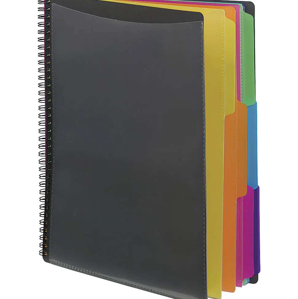 Smead® 1/3-Tab 12-Pocket Organizer Folder, Letter Size, Gray
