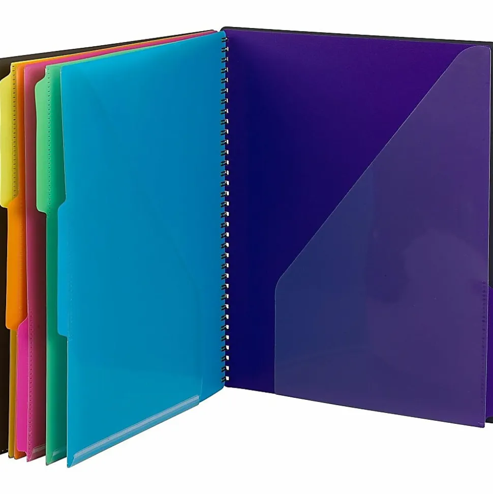 Smead® 1/3-Tab 12-Pocket Organizer Folder, Letter Size, Gray