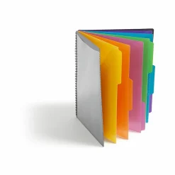 Smead® 1/3-Tab 12-Pocket Organizer Folder, Letter Size, Gray