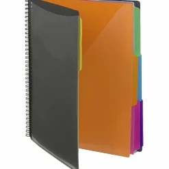 Smead® 1/3-Tab 12-Pocket Organizer Folder, Letter Size, Gray