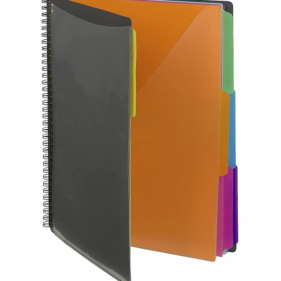 Smead® 1/3-Tab 12-Pocket Organizer Folder, Letter Size, Gray