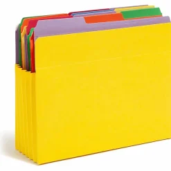 Smead® Top-Tab Expanding File Pockets, Letter Size, 5 1/4