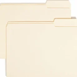 Smead Top Tab File Folders, Letter Size, 8 1/2