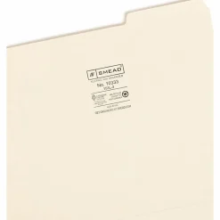 Smead Top Tab File Folders, Letter Size, 8 1/2
