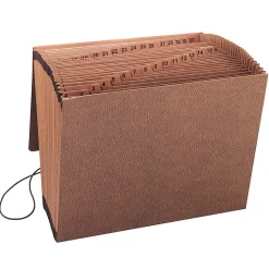 Smead® TUFF® Expanding File With Flap & Elastic Cord, 31 Pockets, 1-31, 12
